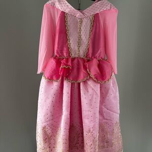 Sleeping Beauty Enchanting Pink and Gold Kids Costumes